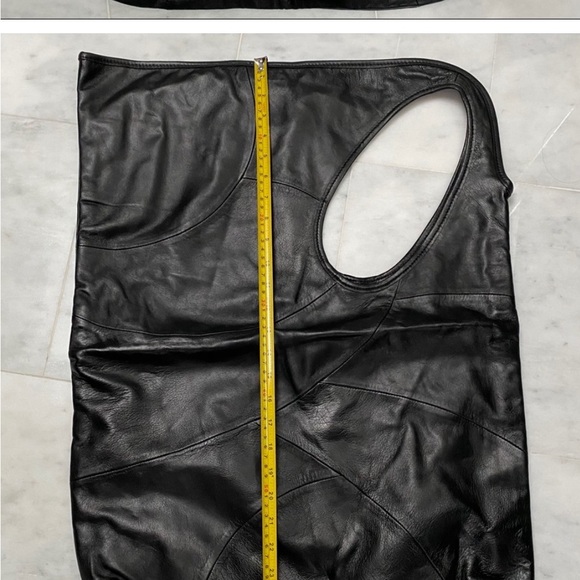 ❤️ Authentic Salad oversized black leather bag ❤️ - Picture 6 of 9